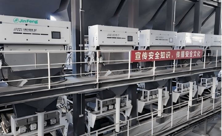 Ore Sorting_ Quartz Powder Sorting Machine at Customer Sites